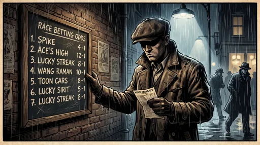 Buchmacher, Comic-Panel 1 von 3