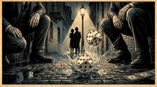 Hinterhof-Craps, Comic-Panel 2 von 3
