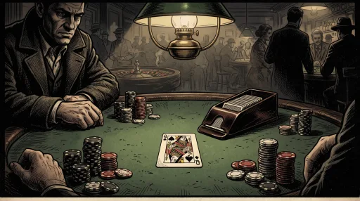 Kartenhai, Comic-Panel 1 von 3