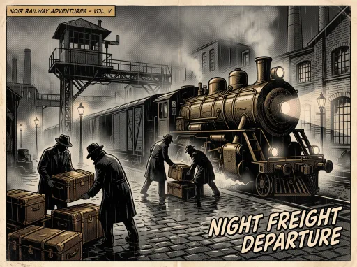 Schatten-Express, Comic-Panel 1 von 3