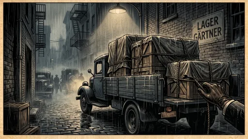 Smuggling Route, comic panel 2 of 3