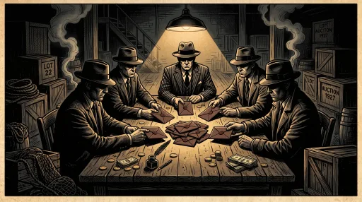 Schwarzmarkt, Comic-Panel 2 von 3