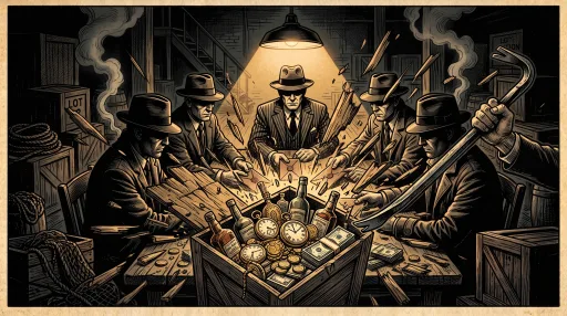 Schwarzmarkt, Comic-Panel 3 von 3