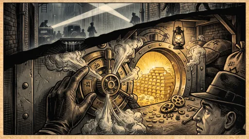 Tresorknacker, Comic-Panel 3 von 3
